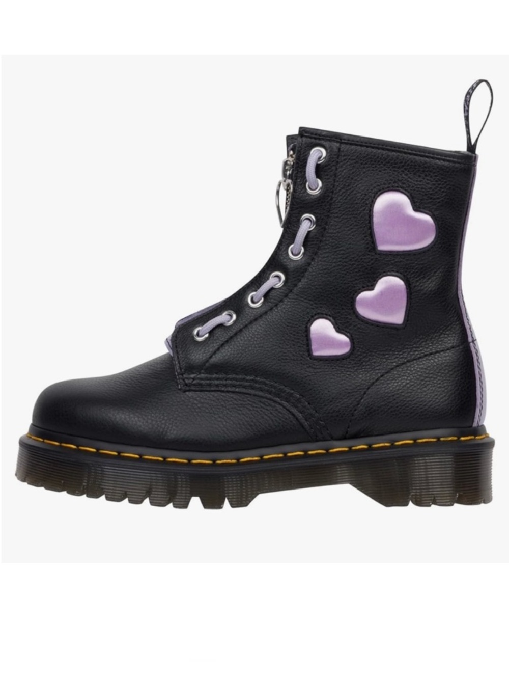 Dr. Martens 1460 Zip Heart Women’s size 7 NEW!!!